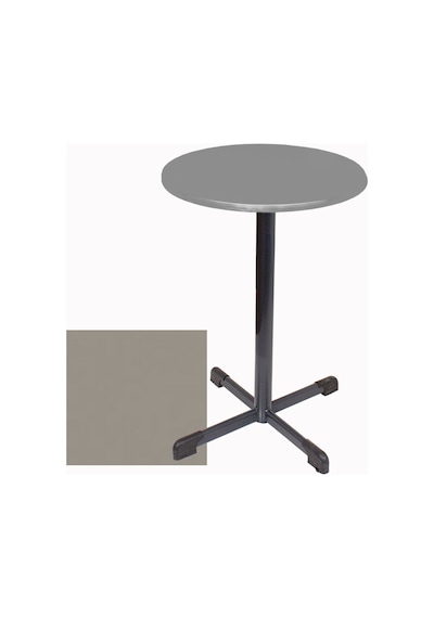 Bistro Masa Halley - Werzalit, Wermodin Ve Allzalit Tabla 70 Cm Çap - Koyu Gri Çok Renkli Bistro Masa Halley - Werzalit, Wermodin Ve Allzalit Tabla 70 Cm Çap - Koyu Gri Çok Renkli