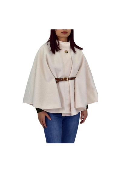 Enisse Kadın Panço Hırka Bgl-st04243 Krem