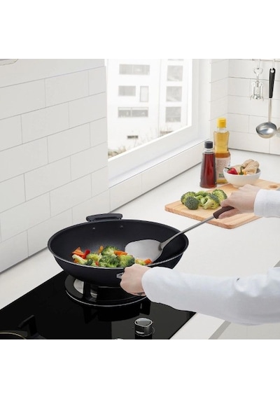 Ikea Slıtstark Paslanmaz Çelik Izgara Spatulası 37 Cm Kahverengi Krom Kahverengi Ve Gümüş