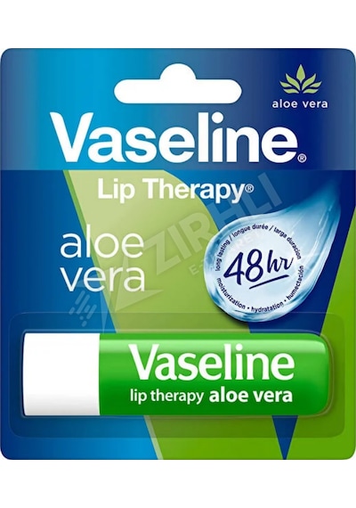 2 Adet Vaseline Lip Therapy Dudak Bakım Kremi Aloe Vera 4.8 Gr