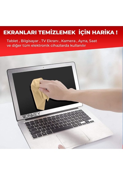Tüy Bırakmayan Mikrofiber Bez, Lens, Gözlük, Telefon, İphone, İpad, Tablet, Bilgisayar, Laptop Ekranı Lcd Tv Ve Diğer Hassas Yüzeyler İçin Silme Bezi, Mikrofiber Temizleme Bezi 2 Adet 30x30 Cm