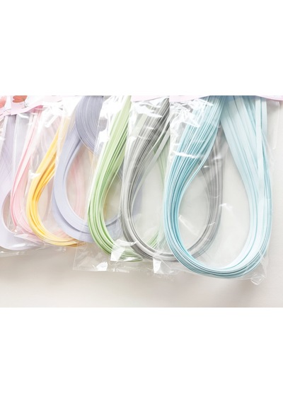 5mm Pastel Renkli Quilling Kağıt Seti 1000 Ad