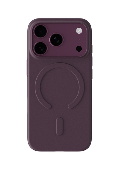 Apple iPhone 18 Pro Max Uyumlu Kılıf M-safe Şarj Özellikli Amazingthing Minimal Air Serisi Kapak Mor