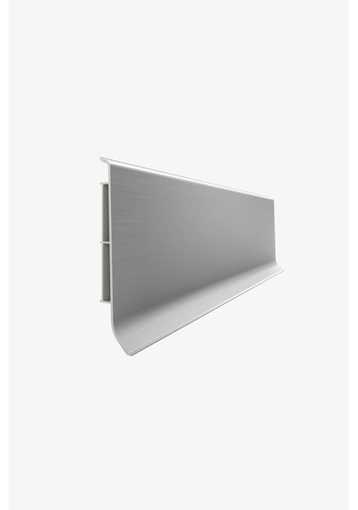 Vilo Linela 411 Gümüş Pvc Süpürgelik 2m Usta Gerektirmeyen Montaj - Suya Ve Neme Dayanıklı
