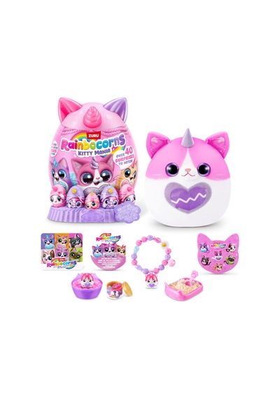 Rainbocorns Eggzania Kedicik Sürprizi - Kitty Mania Pembe