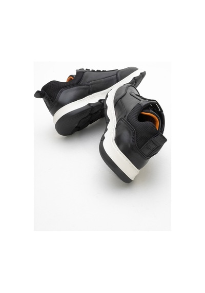 Dericlub Erkek Rahat Taban Comfort Casual Ayakkabı Gerçek Deri Fr 252290 Siyah