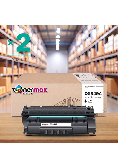 Hp Laserjet 1320n Uyumlu Toner Çipli Q5949a 2'li 2.500 Sayfa