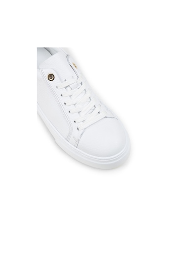 Deery Kadın Hakiki Beyaz Deri Sneaker Ayakkabı - 00502zbyze01