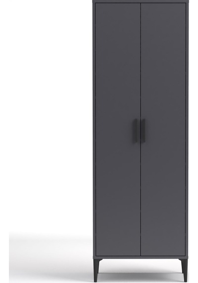 Harmony Ayakkabılık 65x190x37 Cm Antrasit Modern Tasarım