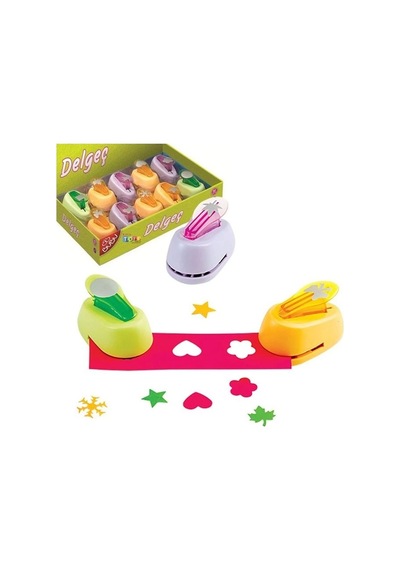 Bu-bu Yunus Balığı Şekilli Delgeç 3/ 4' Kod:bubu00019 Çok Renkli