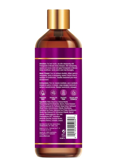 Difeel Pomegranate & Manuka Honey Sülfatsız Saç Kremi 354.9ml