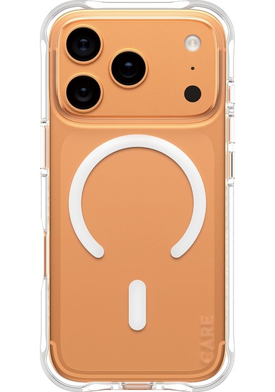 Care By Panzerglass Fashionable Apple Uyumlu iPhone 17 Pro Samba Transparent Beyaz Magsafe Kılıf