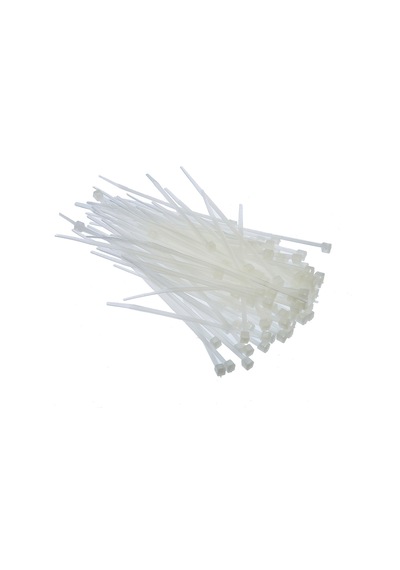 Tek-iş Kablo Bağı Cırt Kelepçe 100 Mm X 2.5 Mm Beyaz 50 Adet