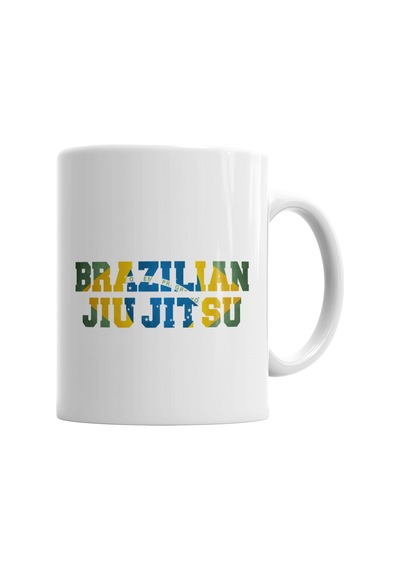 Brazilian Jiu Jitsu Kupa Bardak Porselen No31274 Karışık