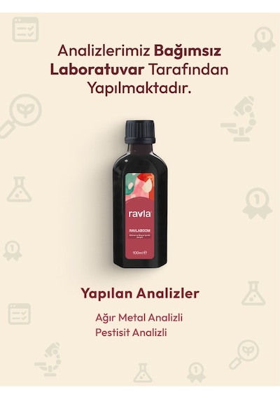 Ravlaboom Bitkisel Ve Meyve İçerikli Karışım - 100ml