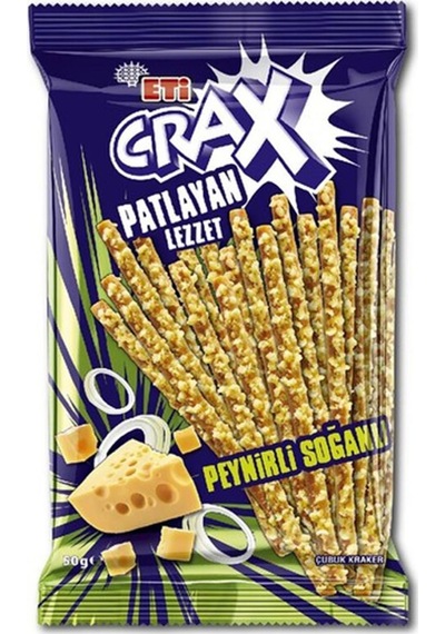 Eti Crax Peynirli Soğanlı Kraker 50gr