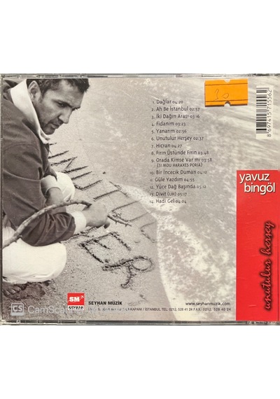 Plak Değildir Cd Dir Cd Yavuz Bingöl Unutulan Herşey Cd