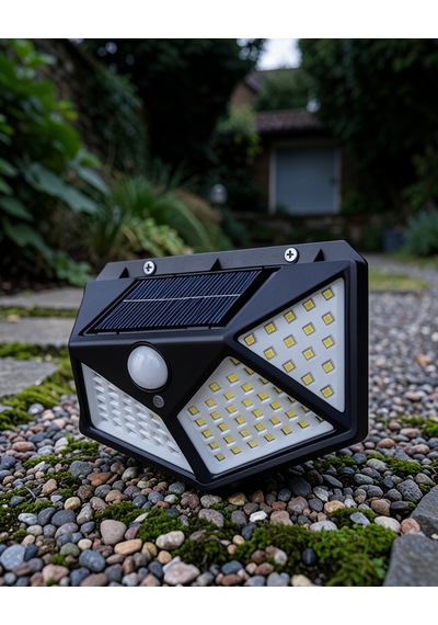 100 Led Solar Hareket Algılamalı Bahçe Lambası Xuuczzzyx100lamba-2