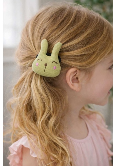 Bunny Lastik Toka 1 Adet Çok Renkli