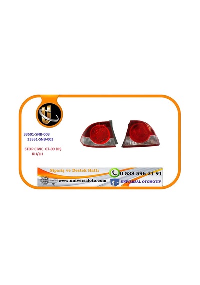 Stop Cıvıc 07-09 Dış Rh