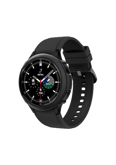 Galaxy Watch 4 Classic 42mm İle Uyumlu Kılıf, Spigen Liquid Air Matte Black
