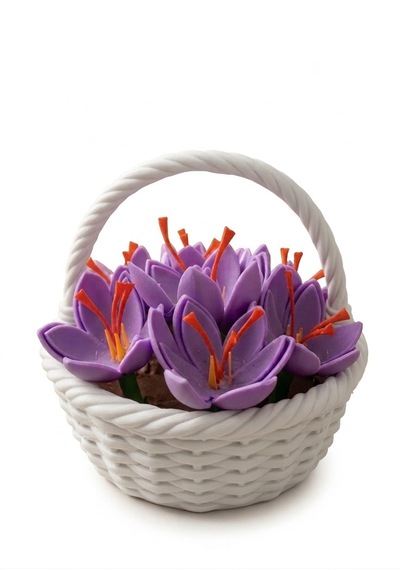 Safran Sepeti Beyaz 10x10 Cm