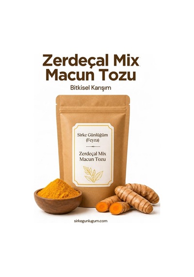 Sirke Günlüğüm Zerdeçal Mix Macun Tozu
