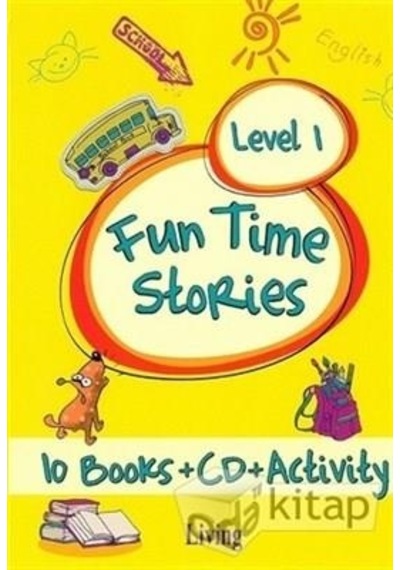 Living Level 1 10 Kitap Set - Living Yayınları