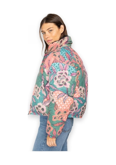 Billabong Ebjjk00140 Cozy Puffer Mont Pembe Kadın Mont Pembe