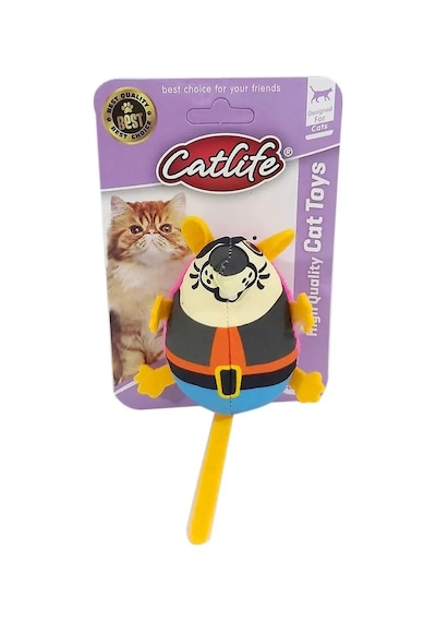 Sevimli Kumaş Fare Kedi Oyuncağı 17 Cm Çeşitli Renklerde