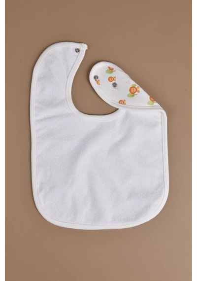E&f Store 3'lü Sıvı Geçirmez Mama Önlüğü Seti - Ayıcık/aslan/fil Çok Renkli