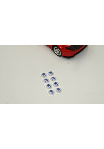 Peugeot Logo Jant Torpido Direksiyon 9mm Damla Sticker Logo  Seti