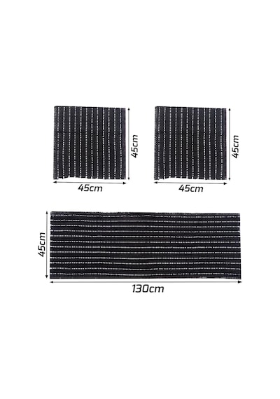 Universal Oto Koltuk Kilim Minder Terletmez Serme 3 Parça