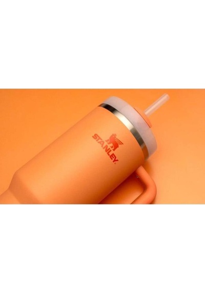 Stanley Quencher Pipetli Termos Bardak 1.18 Lt Turuncu