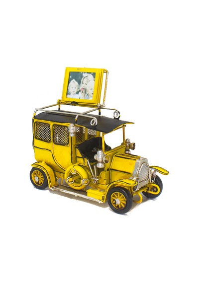 Klasik Metal Araba Nostaljik Çerçeveli Kumbara Model