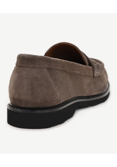 Yargıcı Düz Deri Loafer 25ykay4102p 025 VIZON