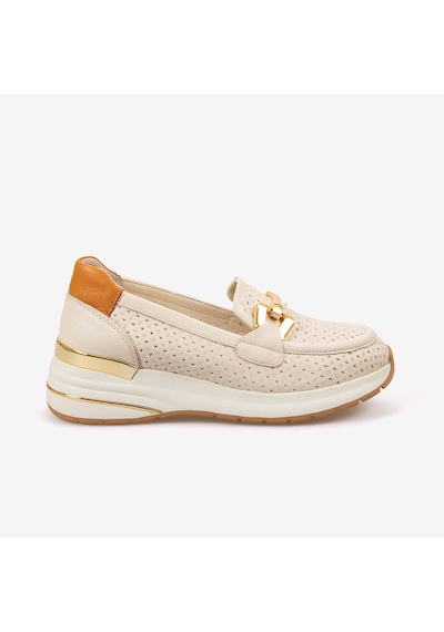 Kemal Tanca Kadın Spor & Sneaker Ayakkabı 3240 Krem