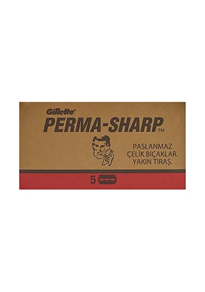Perma-sharp Stainless Yaprak Tam Jilet Tıraş Bıçağı 100'lü 20 X 5 7702018005819
