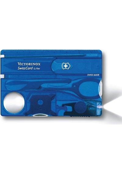 Victorinox Kamp 0.7322.T2 Swiss Card Lite Sapphire Çok Renkli