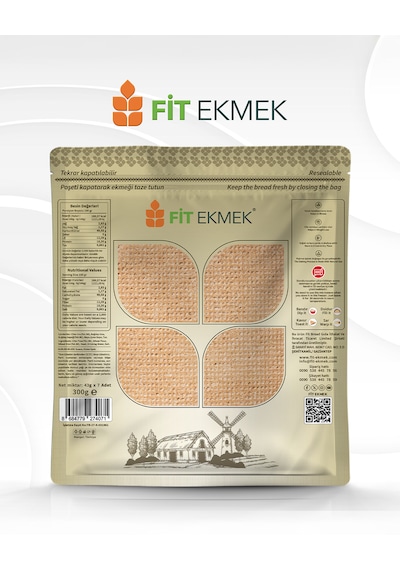 Fit Chia Lavaş Ekmeği 300gr X2