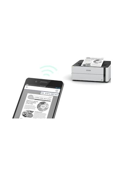 Epson Ecotank M1180 A4 Mono Tanklı Inkjet Yazıcı 20 Ppm, 11.000 Sayfa Mürekkep, Wi-fi & Ethernet