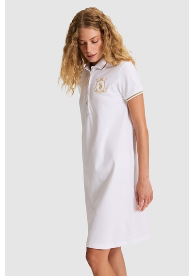 U.S. Polo Assn. U.s. Polo Assn. Kadın Beyaz Elbise Örme 50326033-vr013