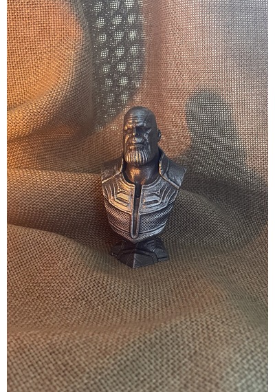 Kazanova Design Thanos Büst Figür 10 Cm Marvel Avengers Masaüstü Dekoratif Hediyelik