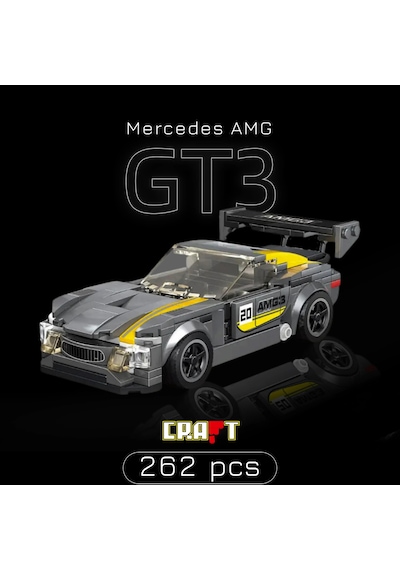 Teknik Mercedes Amg Gt3 Yapı Oyuncak Araba Yapı Oyuncak Araba Yapı Blok Mercedes Oyuncak Araba