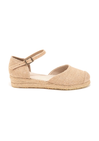 Star Tombis Gerçek Elişi Hasır Jüt Bantlı Günlük Kız Çocuk Espadril Handmade Hasır