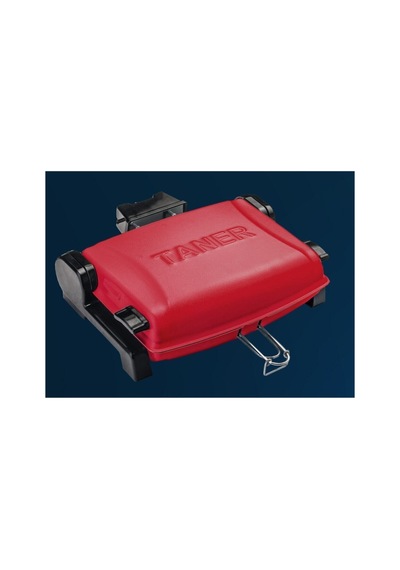 Taner Kebapçı Elektrikli Izgara Mangal Barbekü Çift Telli Büyük Boy + 37 x 28 CM  2 Adet Şiş