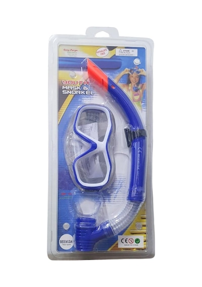 Çocuk Maske Ve Şnorkel Cobra Dalış Seti - 2380a/113csb Lisinya Mavi