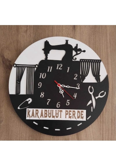 Mrchediyesepeti Duvar Saatleri Kişiye Özel Tasarım Şık Ve Kaliteli No918 Çok Renkli