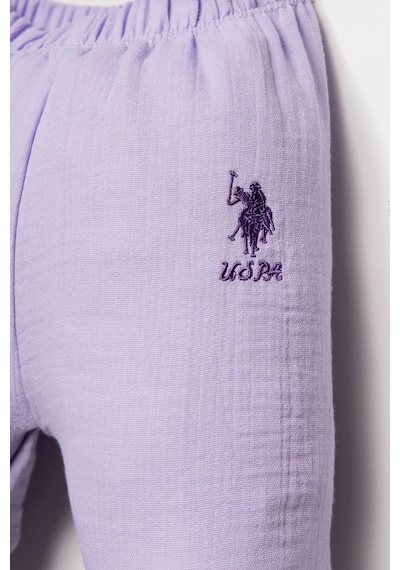 U.S. Polo Assn. U.s Polo Assn. Kız Bebek Mor Takım Usb2978-c-v6 Mor