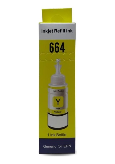 Epson T664 Uyumlu Sarı İthal Mürekkep 70Ml Yeni Ürün